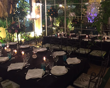 mesa romantica restaurante sevilla